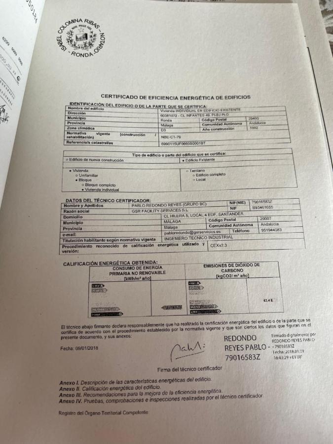 Apartamento Felipe V روندا المظهر الخارجي الصورة
